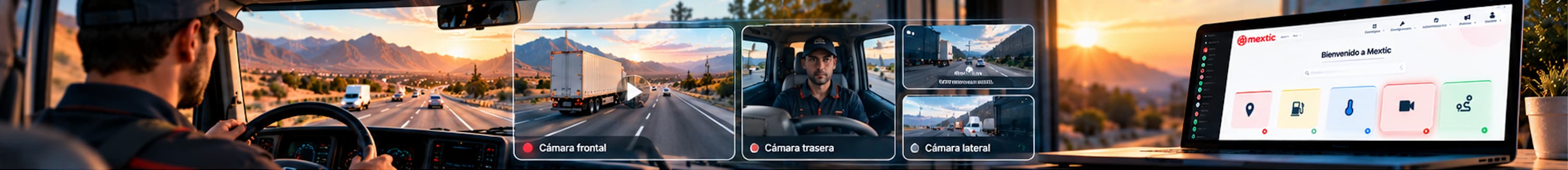 Video integrado a la gestión de flotillas con Mextic